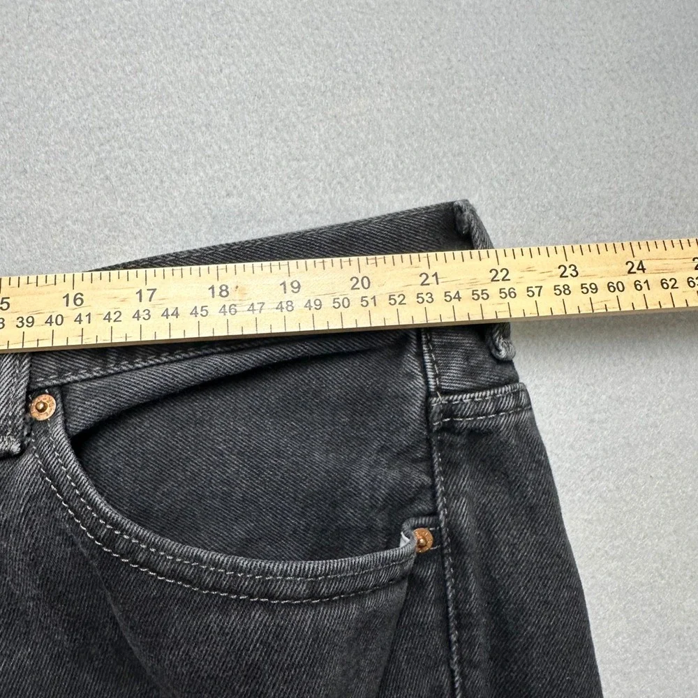 Vintage Levis 550 Faded Black Jeans Mens 46x29 Measures 45x28 Blank Tab Y2K
